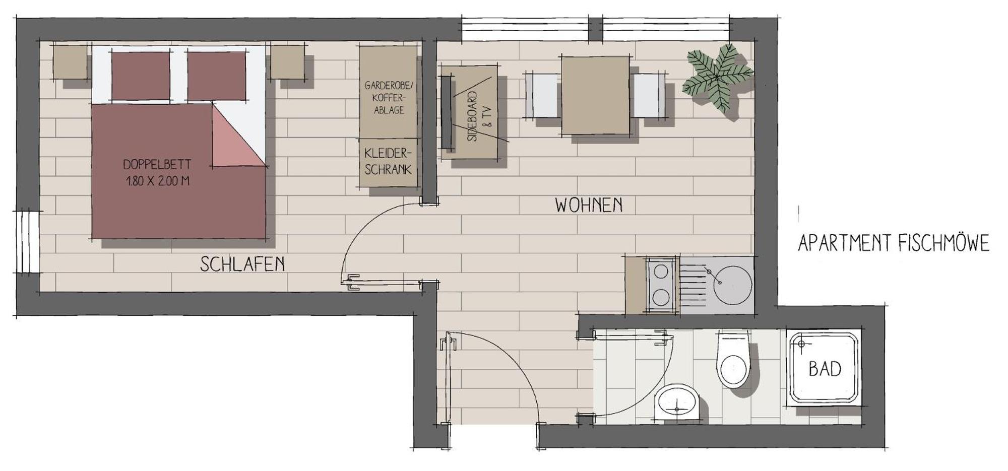 Apartmenthaus Moewenschrei อินเซิลเพิล ภายนอก รูปภาพ